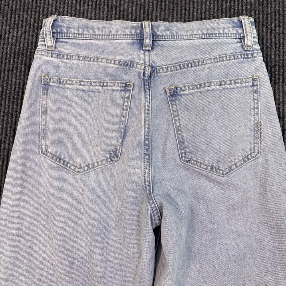 Scotch Soda Jeans Womens 0/25  26x27 The Sky High Rise Jeans  Light Blue Casual - Picture 8 of 9